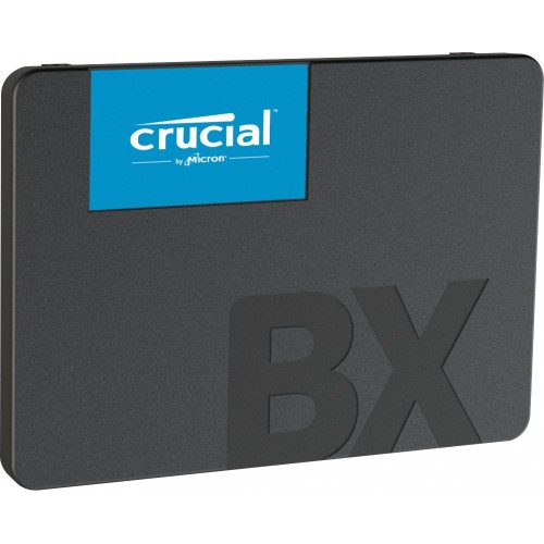 Твердотельный накопитель/ Crucial SSD BX500, 1000GB, 2.5" 7mm, SATA3, 3D TLC, R/W 540/500MB/s, TBW 360, DWPD 0.2 (12 мес.) Crucial