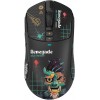 Мышь A4Tech Bloody R72 Ultra Duo черный/рисунок оптическая 20000dpi беспров. USB/USB-C 6but (R72 ULTRA DUO RENEGADEMIDNIGHT)