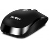 Беспроводная мышь SVEN RX-260W чёрная (2,4 GHz, 3+1кл. 800/1200/1600DPI, блист.) Sven