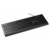 Клавиатура Оклик 155M USB Slim с Подставкой для Запястий - Черный, 1.6м Кабель