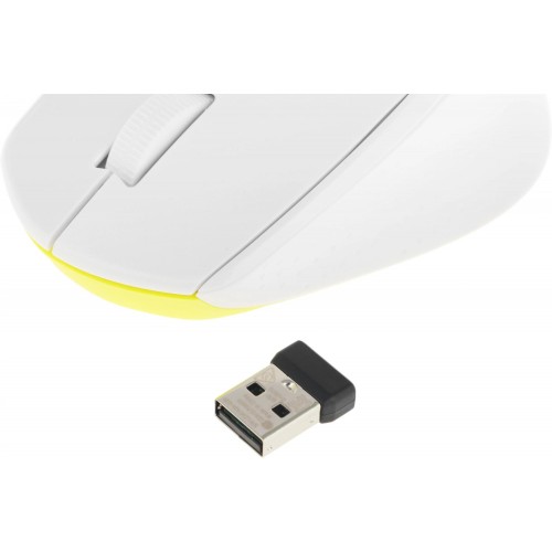 Купить беспроводную мышь Logitech M330 Silent Plus белого цвета, 1000 DPI, 2 кнопки - идеальный выбор для тишины и комфорта