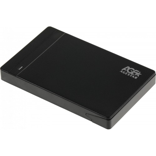 Внешний корпус для HDD/SSD AgeStar 31UB2P3C USB 3.2 2.5 - Черный, Hotswap, Пластик