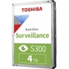 Жесткий диск/ HDD Toshiba SATA3 4Tb Surveillance S300 (SMR) 5400 256Mb 1 year warranty (replacement HDWT740UZSVA, ST4000VX016, ST4000VX015, WD43PURZ) Toshiba