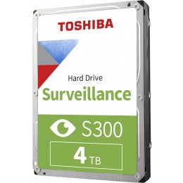 Жесткий диск/ HDD Toshiba SATA3 4Tb Surveillance S300 (SMR) 5400 256Mb 1 year warranty (replacement HDWT740UZSVA, ST4000VX016, ST4000VX015, WD43PURZ)