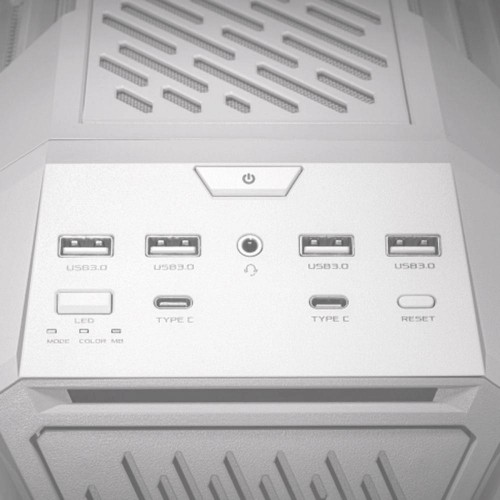 Корпус Asus Rog GR701 белый без БП E-ATX 7x120mm 3x140mm 4xUSB3.1 audio front door bott PSU