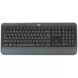 Клавиатура + мышь Logitech MK540 клав:черный мышь:черный USB беспроводная slim Multimedia (920-008686)