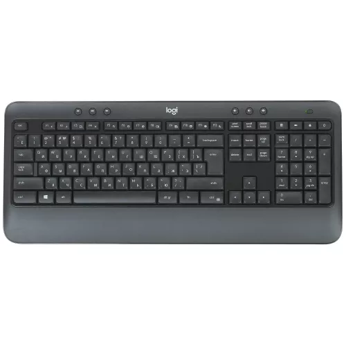 Клавиатура и мышь Logitech MK540: беспроводной комплект в черном цвете для мультимедиа (920-008686)