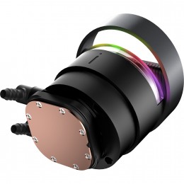 Система жидкостного охлаждения/ Water Cooling System Ocypus Sigma L36 BK ARGB (300W, 360mm, LED, Black, ARGB/ Fans: 3x120mm, 73CFM, 2000RPM/ Pump height 99mm, 27dBA, 3100RPM, Rad thickness 27mm/ S: 1851, 1700, 1200, 115X, AM5, AM4)