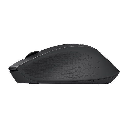 Купить Logitech Wireless Mouse M330 SILENT PLUS в черном цвете — бесшумная беспроводная мышь для комфортной работы