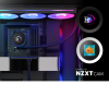 Система жидкостного охлаждения для ПК/ Water Cooling System NZXT Kraken Plus 360 RGB V2 (260W, 360mm, LED temp., Black, RGB/ Fans: 3x120mm, 75.05CFM, 31.9dBA, 2400RPM/ Pump height 55.97mm, 2800RPM, Rad thickness 27mm/ S: 1851, 1700, 1200, 115X, AM5, AM4) 