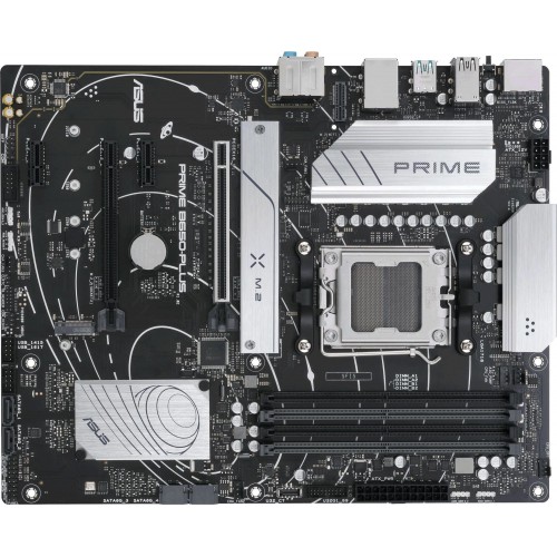 Купить материнскую плату Asus PRIME B650-PLUS-CSM Socket AM5 с поддержкой DDR5, RAID и 2.5G LAN для мощных сборок