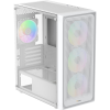 Корпус ПК Ocypus Gamma C50 WH ARGB - Mini-Tower для mATX и mITX с 4x120mm ARGB вентиляторами