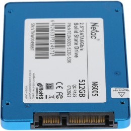 Твердотельный накопитель Netac SATA-III 512GB NT01N600S-512G-S3X N600S 2.5" [NT01N600S-512G-S3X]