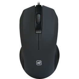 Defender #1 Проводная оптическая мышь MM-310 черный,3 кнопки,1000 dpi