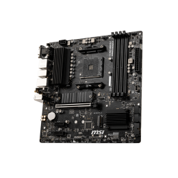 Материнская плата/ MB MSI AMD B550 sAM4, 4xDDR4(128GB), D-SUB/HDMI 2.1/DP, 1xPCIe 4.0x16, 2xPCIe 3.0, 1xLAN, Wi-Fi, BT, 4xSATA 6Gb/s, 2xM.2, 4xUSB 3.2, 2xUSB 2.0, 1xPS/2, mATX