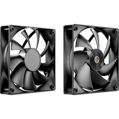 Кулер для процессора Ocypus Delta A40 Elite BK с двойным вентилятором: мощность 220W, низкий уровень шума 29dBA, совместимость с AM5/AM4