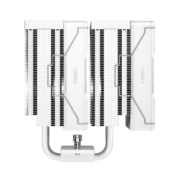 Кулер для процессора/ CPU Cooler PCCooler RZ620 WH (260W, 4-pin PWM, 157.5mm, Al/Cu, 6x6mm, 2x120mm, 86.73CFM, 32dBA, 2000RPM, S: 1851/1700/1200/115X, AM5/AM4, white)