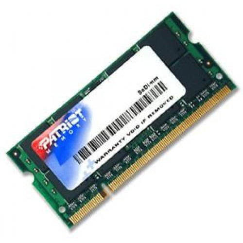 Купить оперативную память DDR2 2Gb 800MHz Patriot PSD22G8002S - SO-DIMM 200-pin, PC2-6400, CL6, dual rank