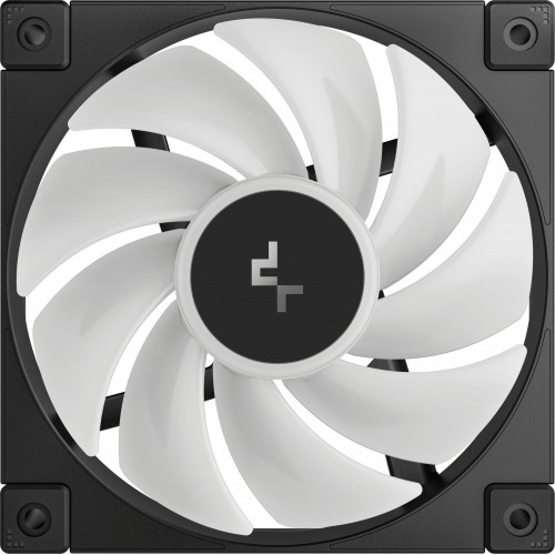 Вентилятор Deepcool FD12 ARGB 120мм черный с низким уровнем шума 26.9дБ – идеальное охлаждение для вашего корпуса