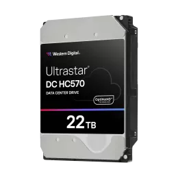 Жесткий диск/ HDD WD SATA 22Tb Ultrastar DC HC570 0F48155 7200 6Gb/s 512Mb 1 year warranty