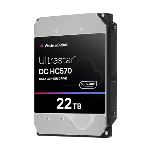 Жесткий диск/ HDD WD SATA 22Tb Ultrastar DC HC570 0F48155 7200 6Gb/s 512Mb 1 year warranty