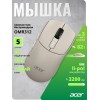 Мышь Acer OMR312 бежевый оптическая 3200dpi беспров. BT/Radio USB 5but (ZL.MCECC.037)