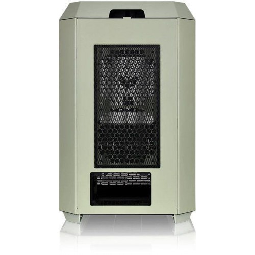 Корпус Thermaltake The Tower 300 Matcha зеленый - идеальный mATX с поддержкой 8 вентиляторов и USB 3.0