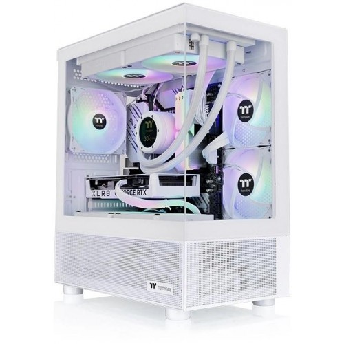 Купить корпус Thermaltake View 170 TG ARGB белый mATX - 5 вентиляторов 120mm, 2x140mm, 1x200mm, 2xUSB3.0, аудио выход, без блока питания [CA-1Z4-00M6WN-00]