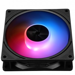 Кулер для корпуса/ Case Cooler Thermalright TL-P9-S (92x92x25mm, 4-pin PWM, ARGB, 32.77CFM, 23.85dBA, 2200RPM, Black)