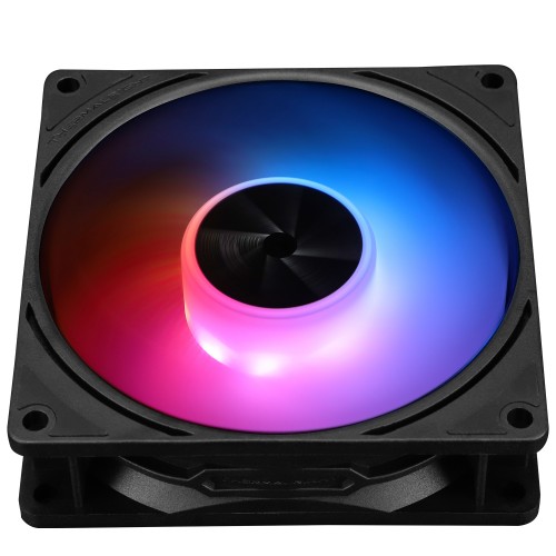 Кулер для корпуса/ Case Cooler Thermalright TL-P9-S (92x92x25mm, 4-pin PWM, ARGB, 32.77CFM, 23.85dBA, 2200RPM, Black)