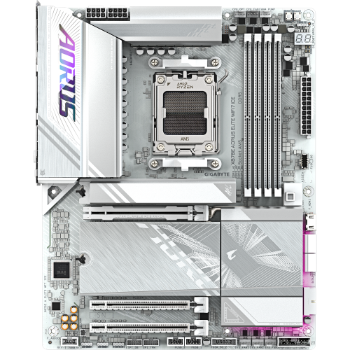 Купить материнскую плату X870E A ELITE WF7 ICE - Высокая производительность и надежность для вашего ПК