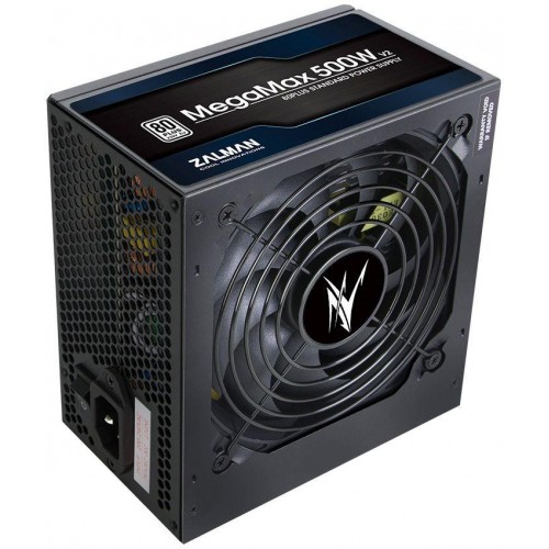 Блок питания Zalman ATX 500W ZM500-TXII V2 80+ с 120мм вентилятором и 6xSATA - надежное решение для вашего ПК