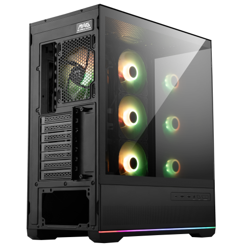 Купить корпус ПК MSI MAG PANO 110R PZ - Midi-Tower с ARGB подсветкой и USB 3.2 в черном цвете