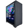 Корпус Azza Hive ATX черный с 8 вентиляторами 120мм, 5 вентиляторами 140мм, USB 2.0 и USB 3.0, аудио, блок питания [CSAZ-450 HIVE]