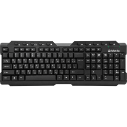 Defender Беспроводная клавиатура Element HB-195 RU,черный,мультимедиа