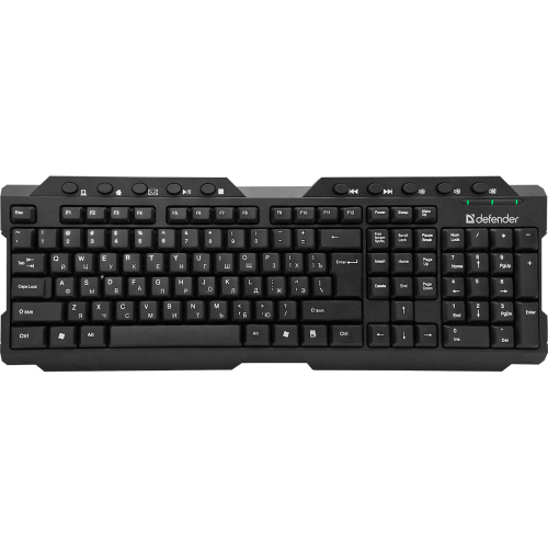 Defender Беспроводная клавиатура Element HB-195 RU,черный,мультимедиа Defender