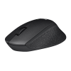 Купить Logitech Wireless Mouse M330 SILENT PLUS в черном цвете — бесшумная беспроводная мышь для комфортной работы