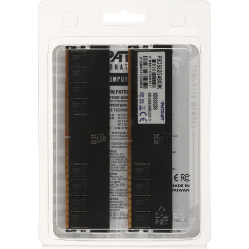 Память DDR5 32ГБ (2x16ГБ) 4800MHz Patriot PSD532G4800K для игрового ПК - Высокая производительность и надежность