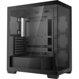 Корпус Deepcool CG580 черный без БП ATX 10x120mm 3x140mm 2xUSB3.0 audio bott PSU