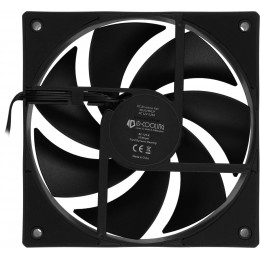Вентилятор для корпуса ID-Cooling AF-125-K 120х120x25 черный 4-pin 30дБ Ret