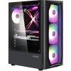 Корпус Zalman N4 REV.1 черный ATX с 5 вентиляторами 120mm и 2 вентиляторами 180mm, USB 2.0/3.0 и аудио, идеальный для вашего ПК
