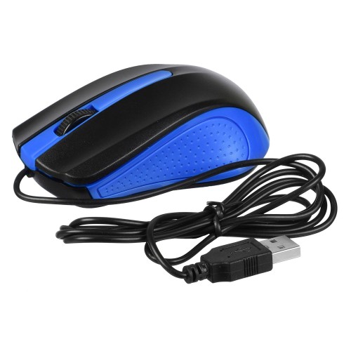 Мышь Acer OMW011 черный/синий оптическая 1200dpi USB 3but (ZL.MCEEE.002)