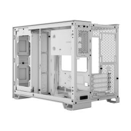 Корпус без блока питания/ Case Corsair 2500D Airflow, Midi-Tower, TG, no fan, 2xUSB-A 3.2, 1xUSB 3.2 Type-C, mATX, mITX Black