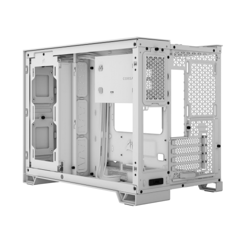 Корпус без блока питания/ Case Corsair 2500D Airflow, Midi-Tower, TG, no fan, 2xUSB-A 3.2, 1xUSB 3.2 Type-C, mATX, mITX Black Corsair