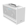 Корпус без блока питания/ Case PCCooler I100 PRO MESH WH, Micro-Tower, Mesh, no fans, 1xUSB-C 3.1, SFX PSU Support, mITX White PcCooler