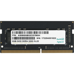 Модуль памяти для ноутбука APACER SODIMM 8GB DDR4-3200 ES08G21GSH