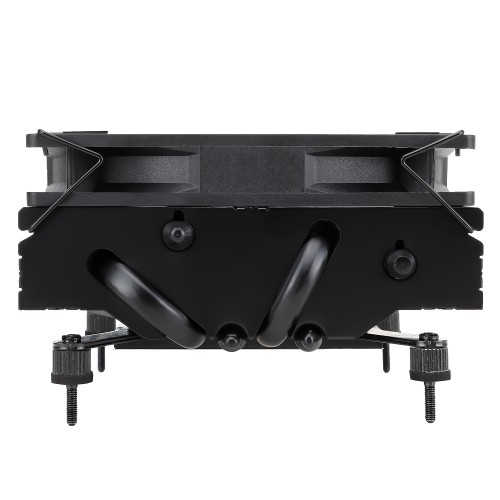 Кулер для процессора/ CPU Cooler Thermalright AXP-90 X47 Black (4-pin PWM, 32mm, Ni/Cu, 4x6mm, 1x92mm, 42.58CFM, 22.4dBA, 2700RPM, S: 1851/1700/1200/115X, AM5/AM4, black)