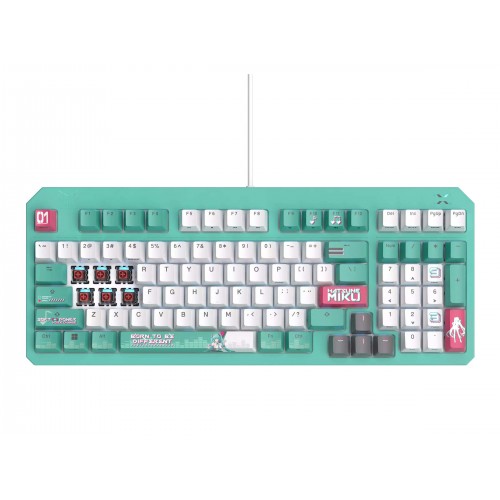 Клавиатура ASUS TUF GAMING K3 GEN II MIKU/RD/RU/PBT - Профессиональный игровой аксессуар для максимального комфорта и производительности