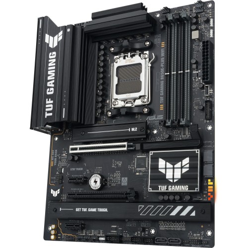 Купить материнскую плату TUF GAMING B650E-PLUS WIFI — мощное решение для геймеров и энтузиастов.