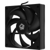 Вентилятор ID-Cooling AF-125-K 120мм черный 4-pin с низким уровнем шума 30дБ для корпуса